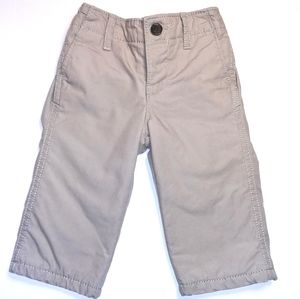 Baby Gap Fleece-Lined Tan Pants Size 6-12 months